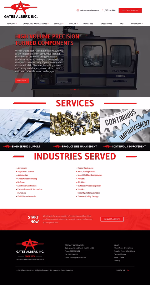Gates-Albert Homepage 1440px