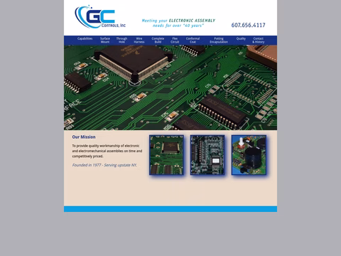 Gc-Controls Homepage 1440px
