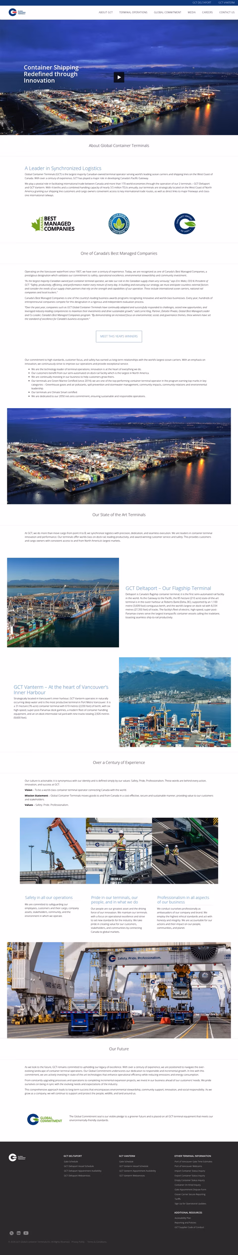 Global-Container-Terminals Homepage 1440px