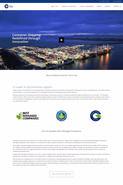 Global-Container-Terminals Homepage 1440px