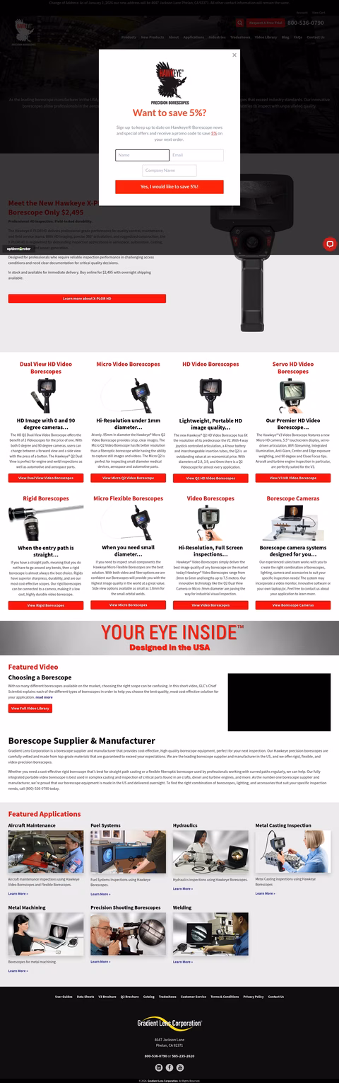 Gradient-Lens-Corporation Homepage 1440px