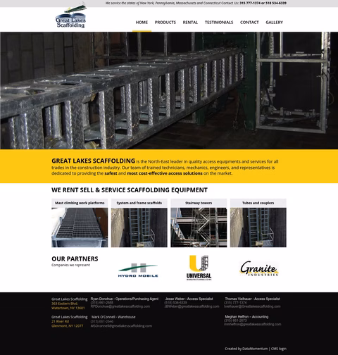 Great-Lakes-Scaffolding Homepage 1440px