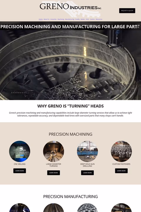 Greno-Industries Homepage 1440px