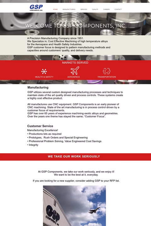 Gsp-Components Homepage 1440px