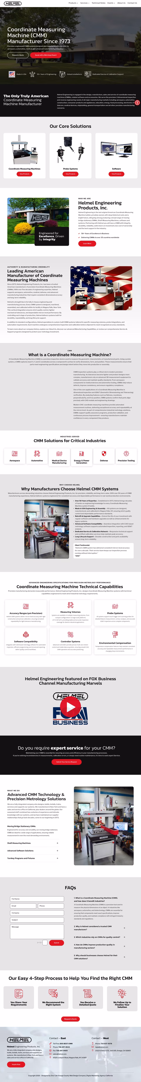 Helmel-Engineering-Products Homepage 1440px