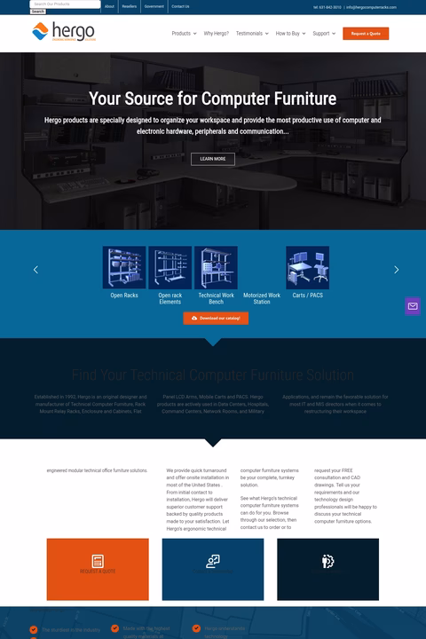 Hergo Homepage 1440px