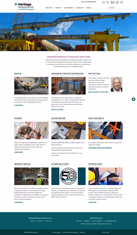 Heritage-Mechanical-Services Homepage 1440px