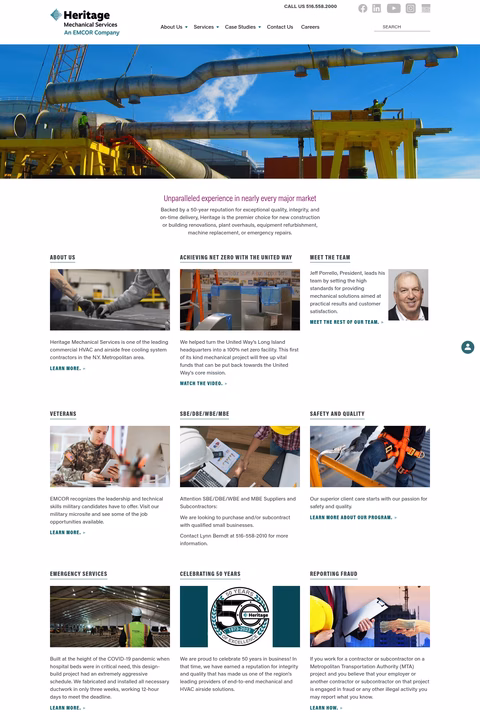 Heritage-Mechanical-Services Homepage 1440px