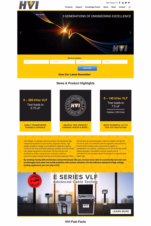 High-Voltage-Inc Homepage 1440px