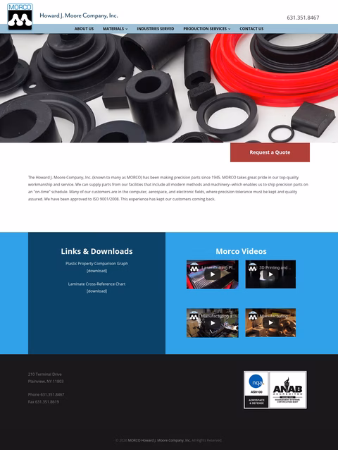 Howard-J-Moore-Company Homepage 1440px