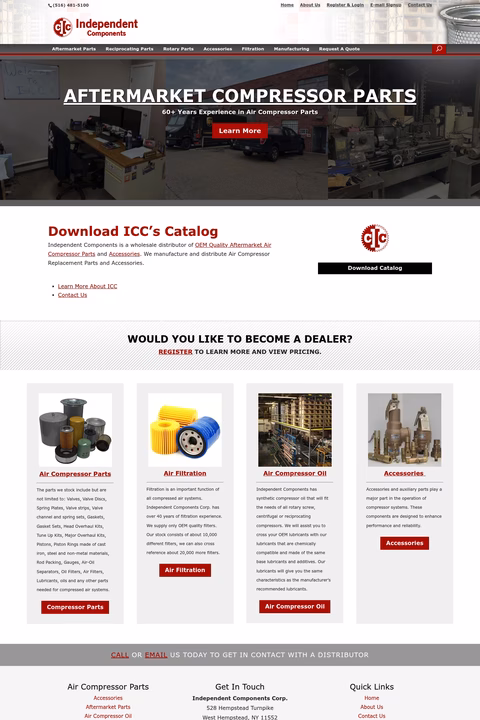 Independent-Components Homepage 1440px