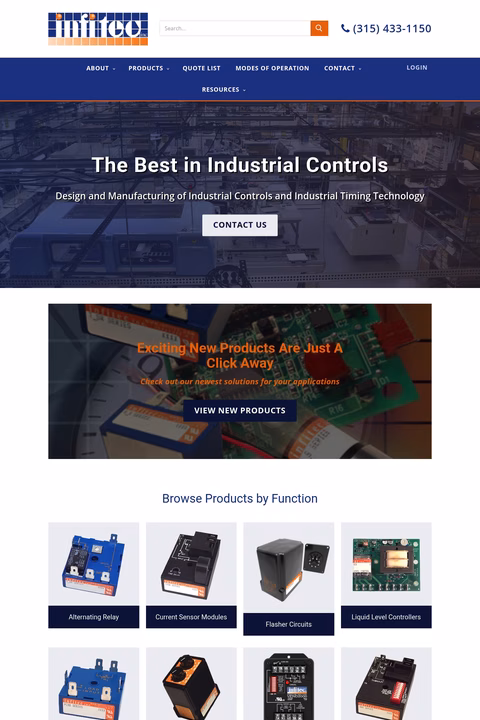 Infitec Homepage 1440px