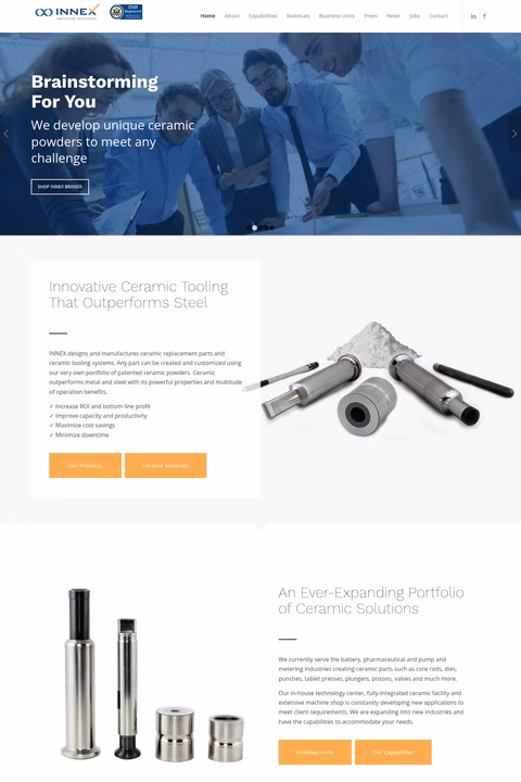Innex-Innovative-Industries Homepage 1440px