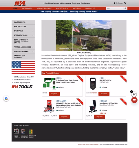 Innovative-Products-Of-America Homepage 1440px