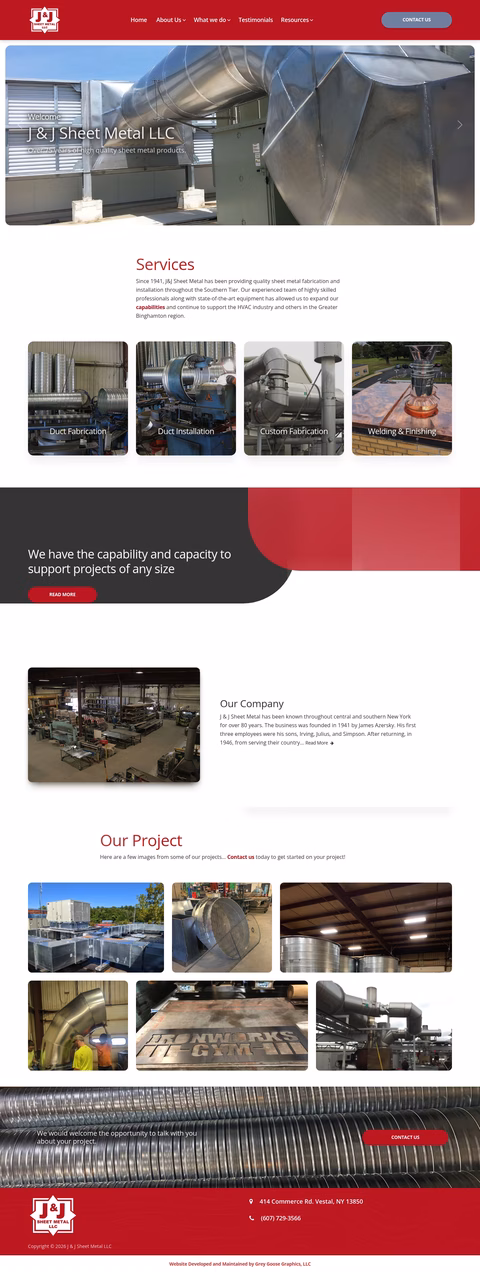 J-J-Sheet-Metal-Works Homepage 1440px