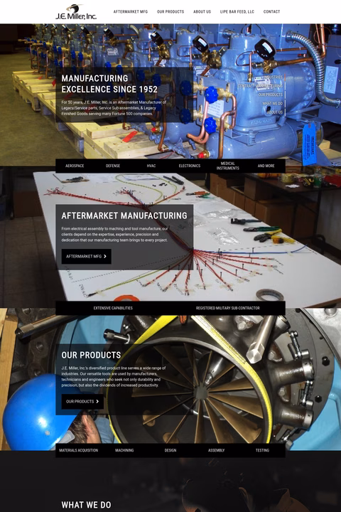 J-E-Miller-Inc Homepage 1440px