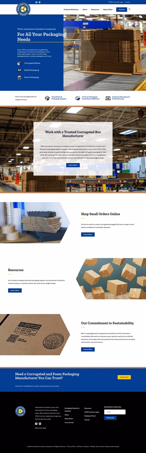 Jamestown-Container Homepage 1440px