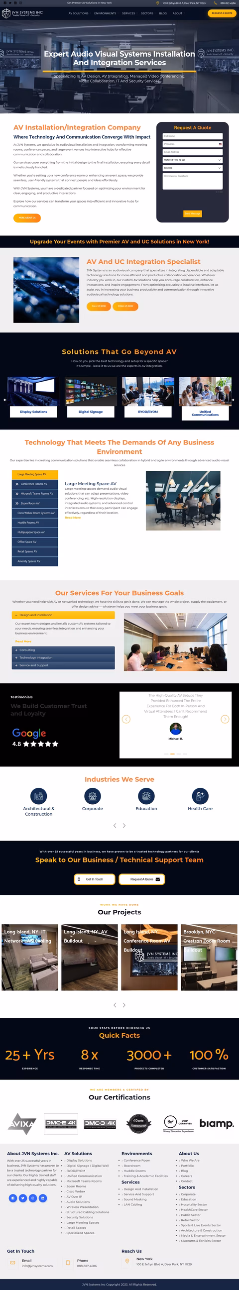 Jvn-Systems Homepage 1440px