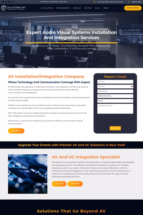 Jvn-Systems Homepage 1440px