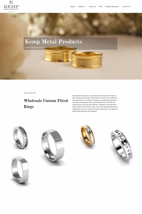 Kemp-Metal-Products Homepage 1440px