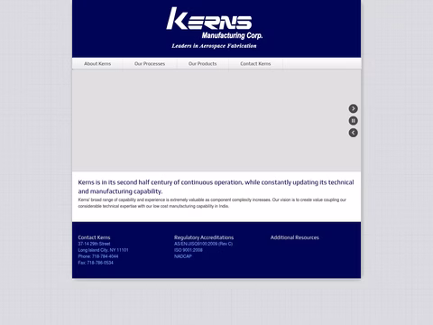 Kerns-Manufacturing Homepage 1440px
