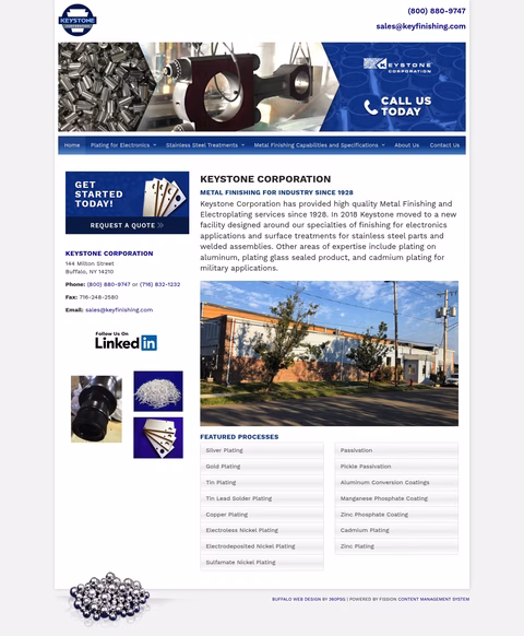 Keystone-Corporation Homepage 1440px