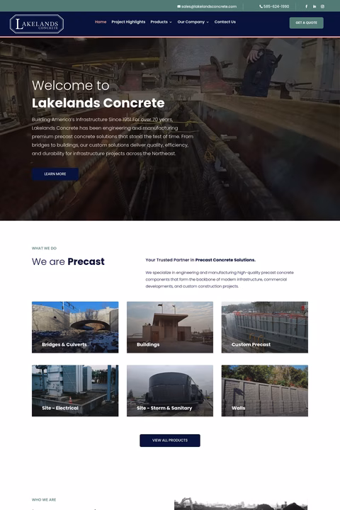 Lakelands-Concrete Homepage 1440px