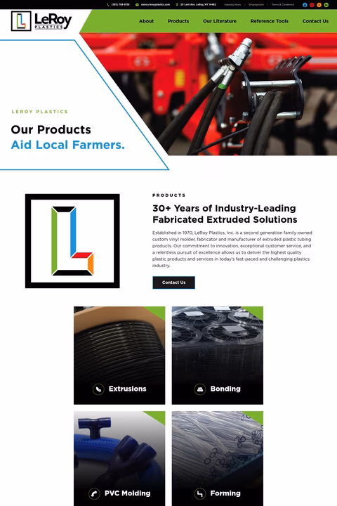 Leroy-Plastics Homepage 1440px