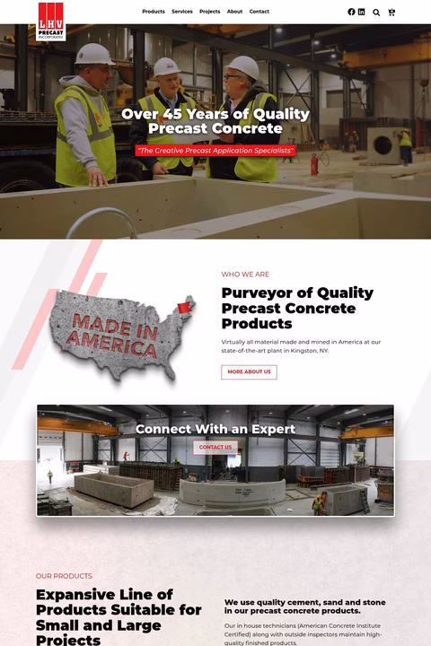 Lhv-Precast Homepage 1440px