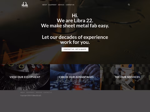 Libra-22 Homepage 1440px