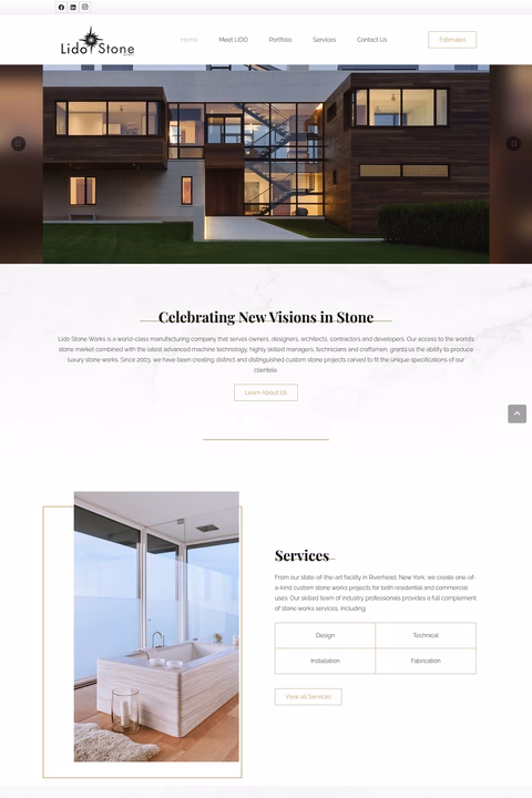 Lido-Stone-Works Homepage 1440px