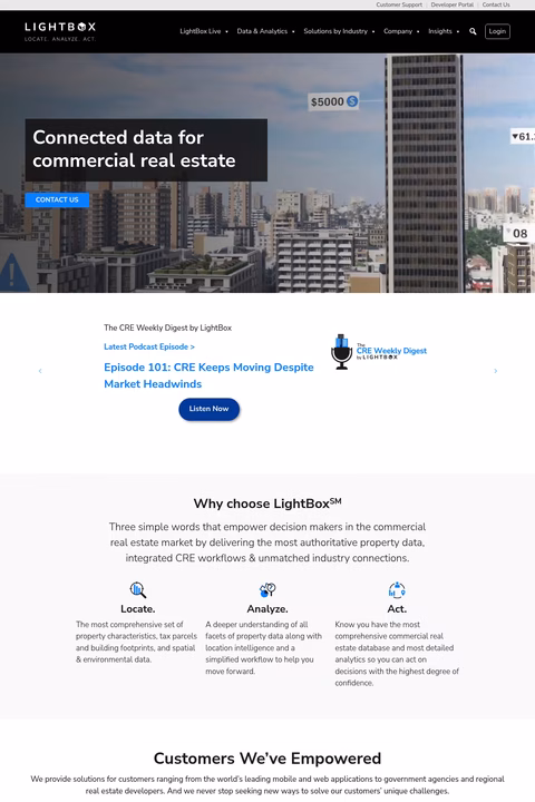 Lightbox Homepage 1440px