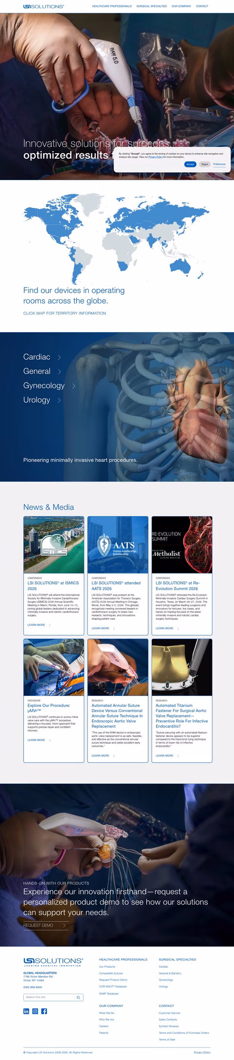 Lsi-Solutions Homepage 1440px