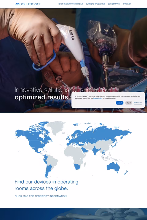 Lsi-Solutions Homepage 1440px