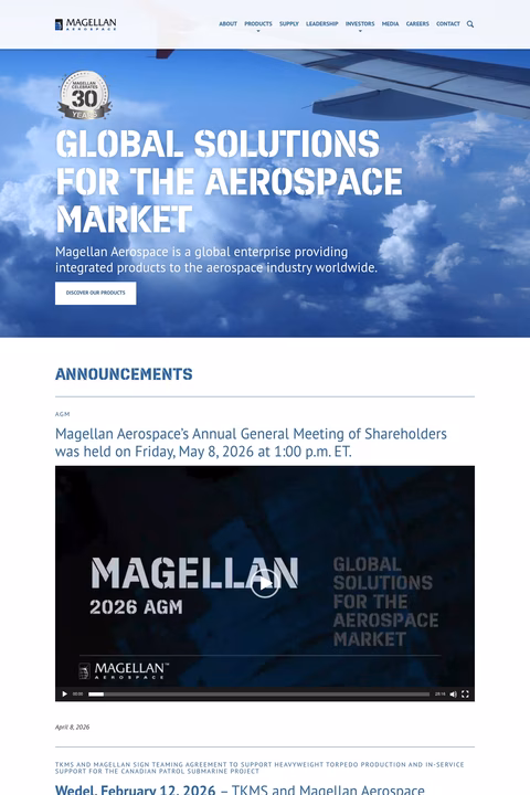 Magellan-Aerospace Homepage 1440px