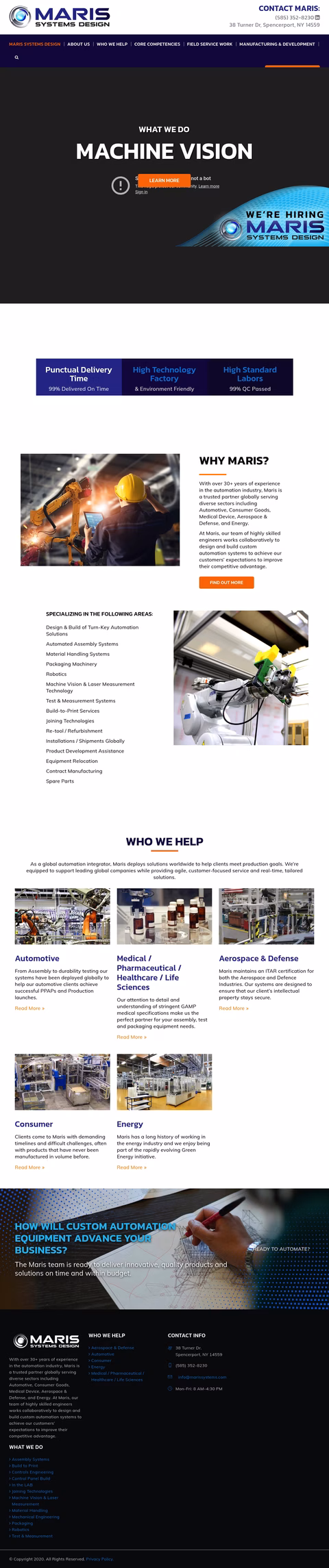 Maris-Systems-Design Homepage 1440px