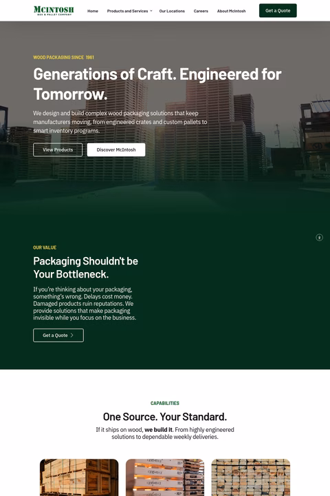 Mcintosh-Box-Pallet-Company Homepage 1440px