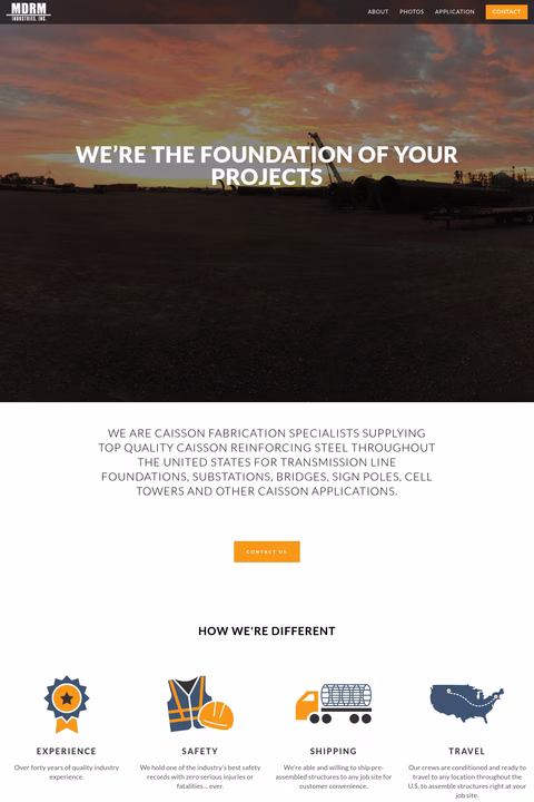 Mdrm-Industries Homepage 1440px