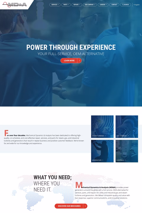 Mechanical-Dynamics-Analysis Homepage 1440px