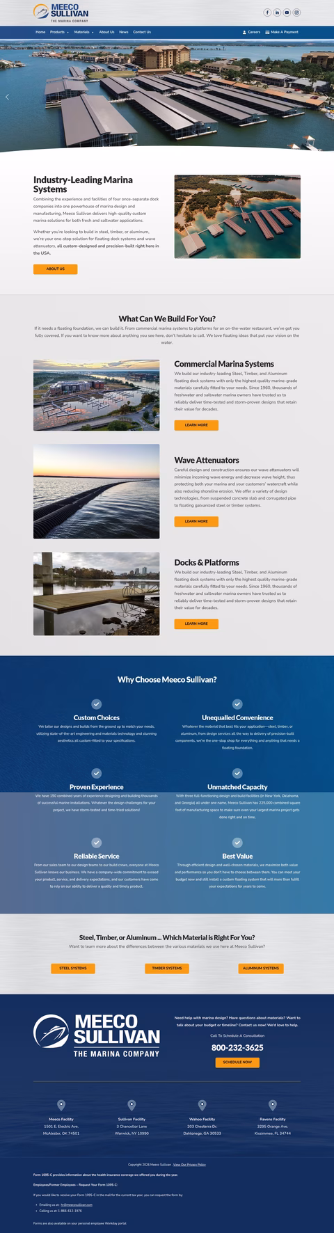 Meeco-Sullivan Homepage 1440px