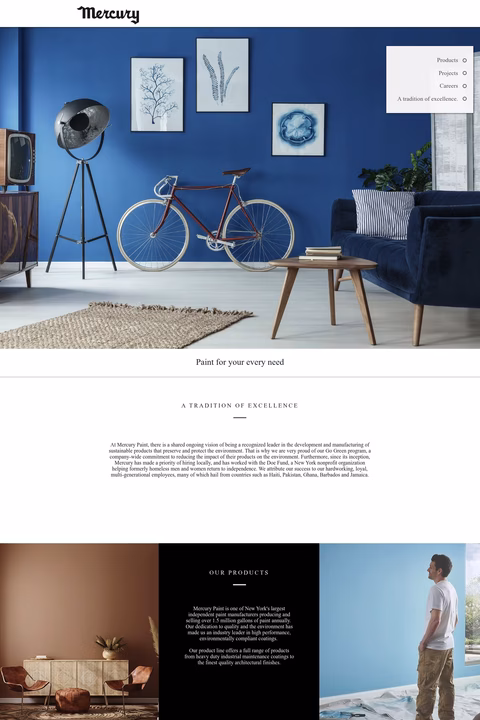 Mercury-Paint Homepage 1440px