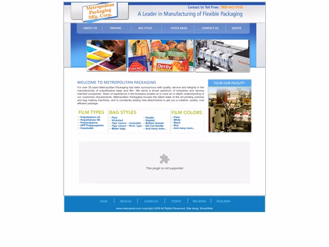 Metropolitan-Packaging-Manufacturing Homepage 1440px