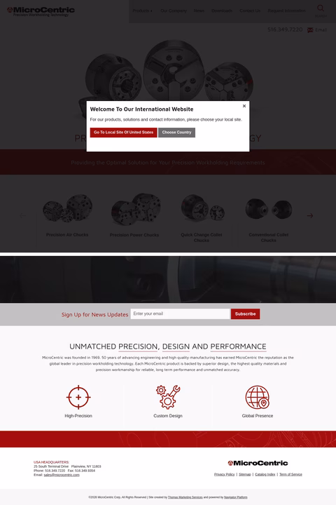 Microcentric Homepage 1440px