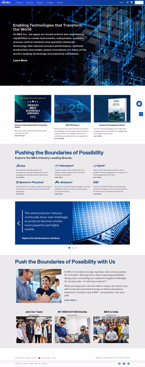 Mks-Instruments Homepage 1440px