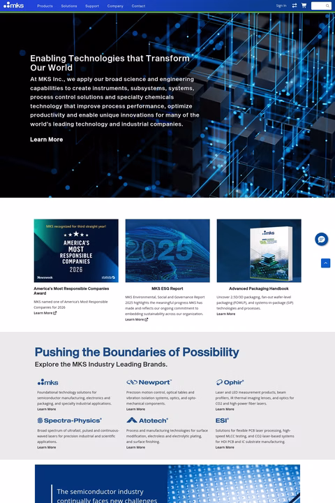 Mks-Instruments Homepage 1440px