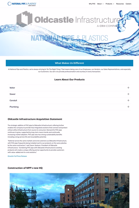 National-Pipe-Plastics Homepage 1440px