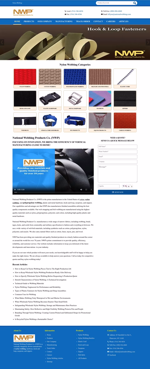 National-Webbing-Products Homepage 1440px