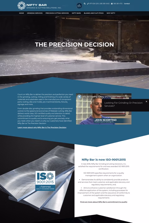 Nifty-Bar Homepage 1440px