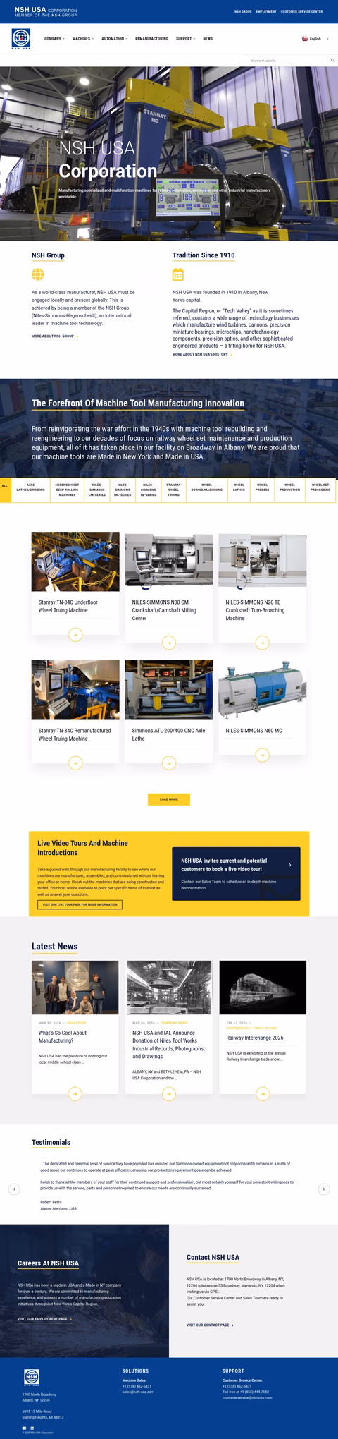 Nsh-Usa Homepage 1440px