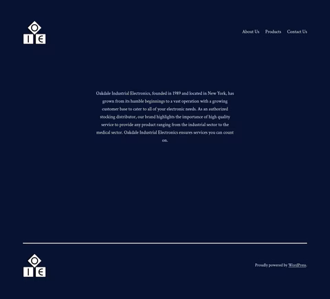 Oakdale-Industrial-Electronics Homepage 1440px